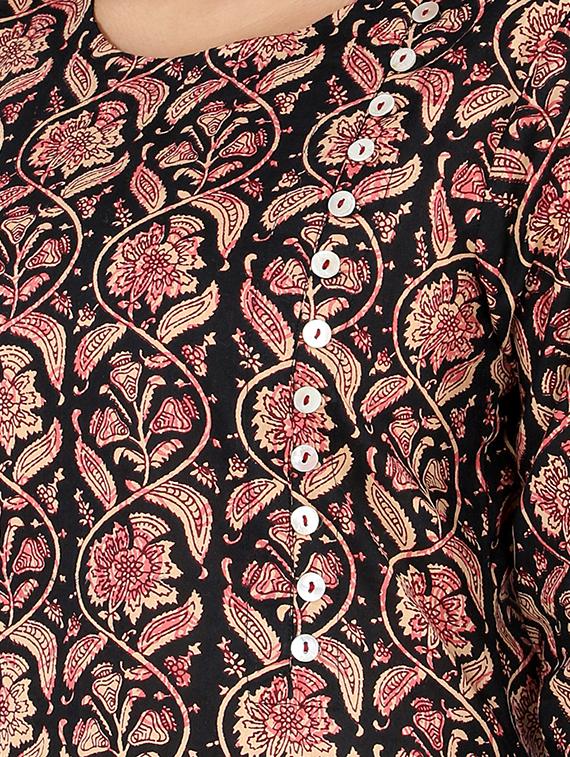 printed straight kurta - 16858150 - Zoom Image - 4