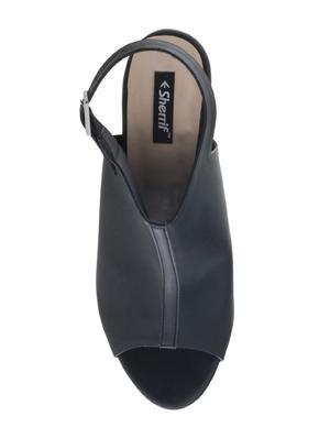 black back strap sandals - 16858200 - Standard Image - 4