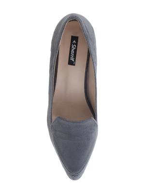 grey slip on pumps - 16858221 - Standard Image - 4