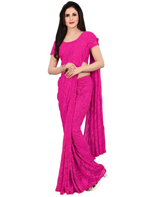 self design handloom saree with blouse - 16858283 - Standard Image - 1