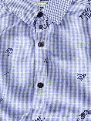 light blue cotton shirt - 16858784 - Standard Image - 4
