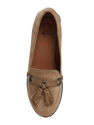 brown slip on loafers - 16861620 - Standard Image - 4