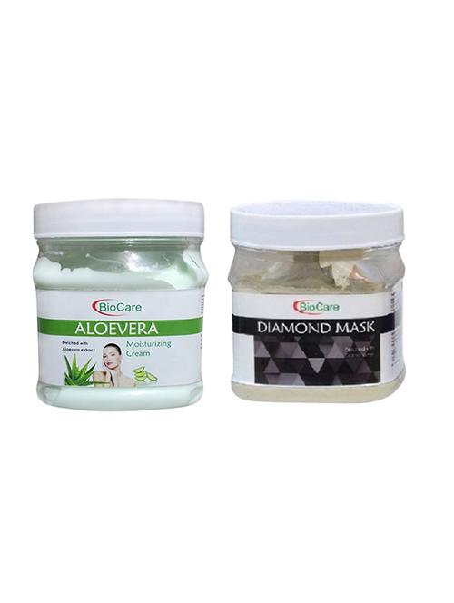 biocare aloevera cream 500gm and diamond mask 500gm - 16862975 - Standard Image - 1