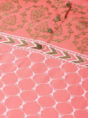 geometrical kurta palazzo set - 16864177 - Standard Image - 4