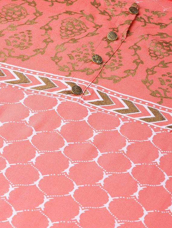 geometrical kurta palazzo set - 16864177 - Zoom Image - 4