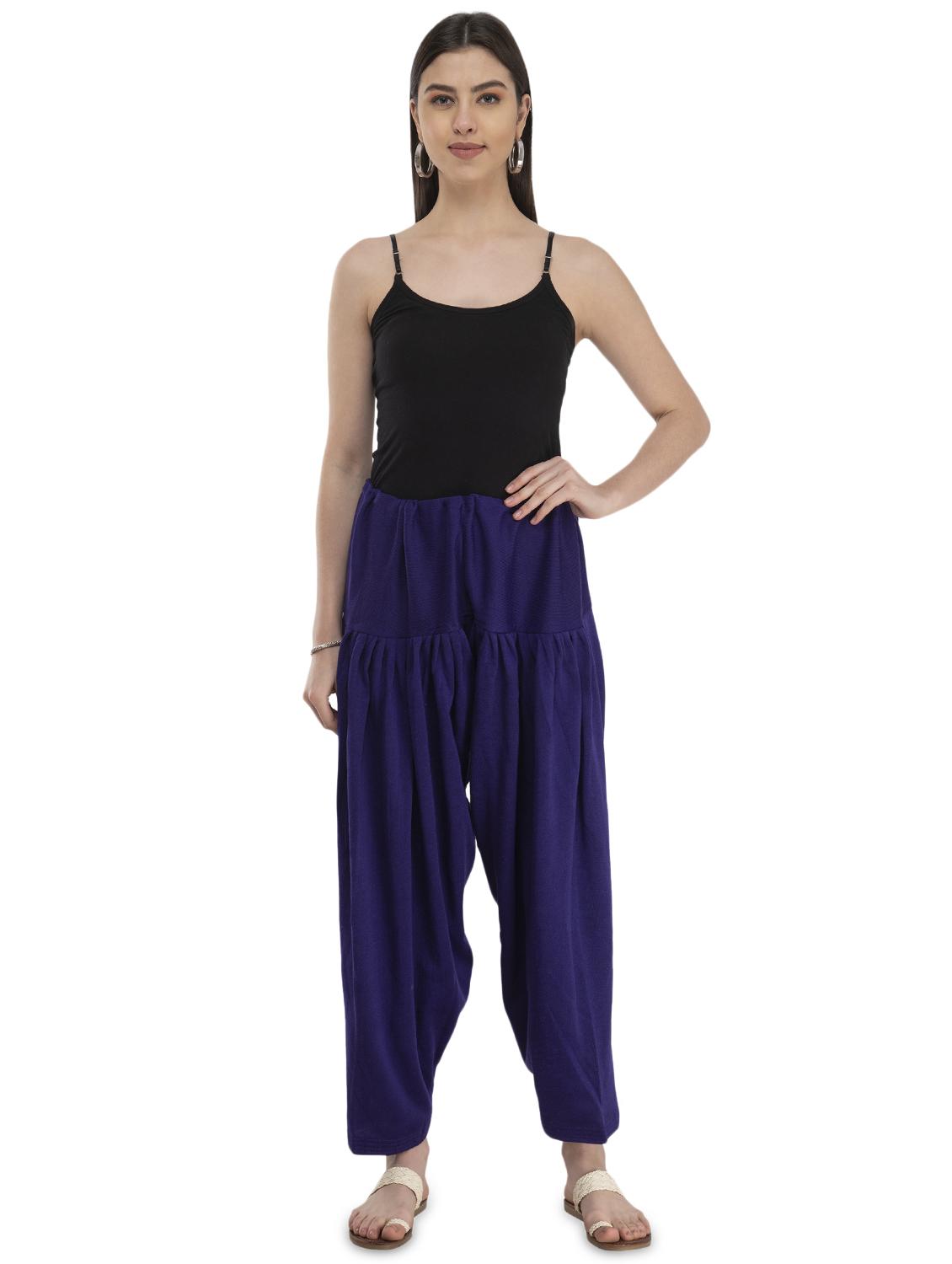 solid velvet salwar - 16864663 - Zoom Image - 4
