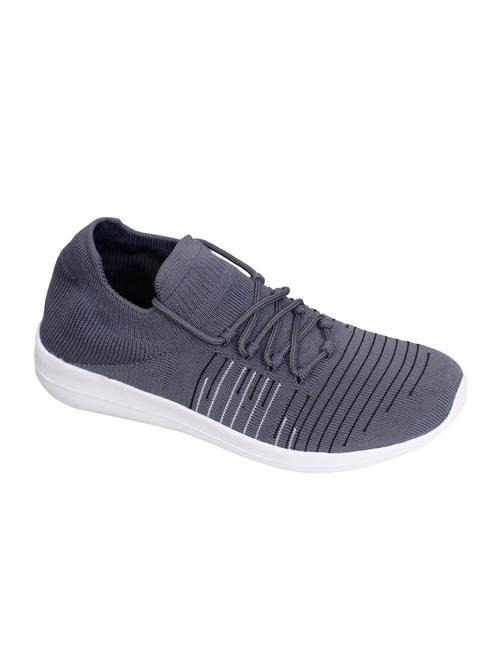 grey lace up sport shoes - 16865834 - Standard Image - 1
