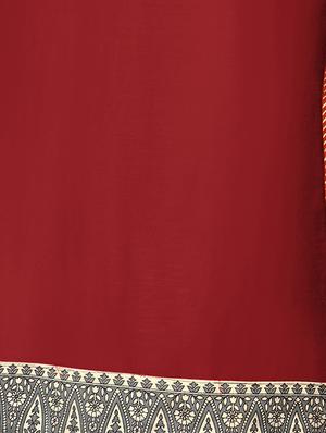 solid straight pant unstitched suit - 16873829 - Standard Image - 4
