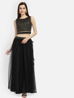 self design embroidered blouse - 16879419 - Standard Image - 4