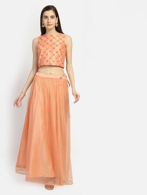 self design embroidered blouse - 16879426 - Standard Image - 4