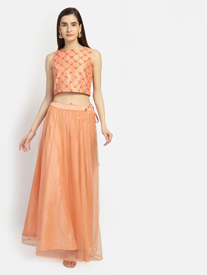 self design embroidered blouse - 16879426 - Zoom Image - 4