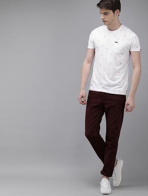 white printed pocket t-shirt - 16881139 - Standard Image - 4