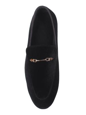 black suede slipons - 16882340 - Standard Image - 4