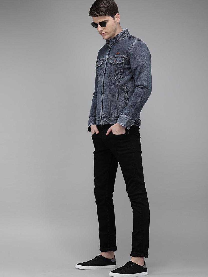 blue washed denim jacket - 16883818 - Zoom Image - 4