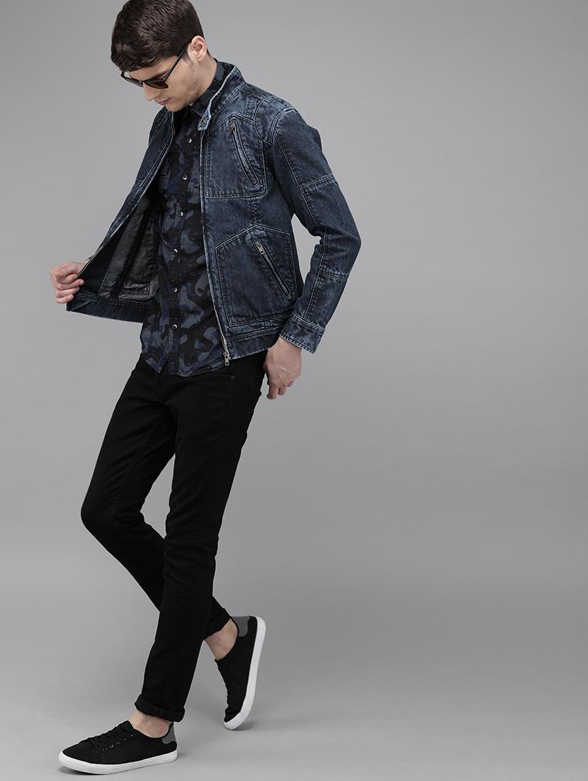 blue washed denim jacket - 16883830 - Zoom Image - 4