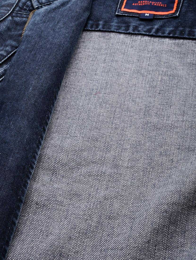 blue washed denim jacket - 16883830 - Zoom Image - 7