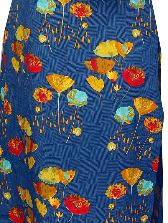 floral straight kurta - 16888186 - Zoom Image - 4