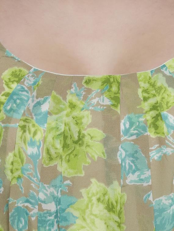 tie front floral maxi dress - 16888876 - Zoom Image - 4