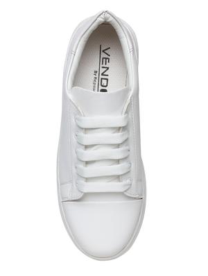 white lace-up sneakers - 16889979 - Standard Image - 4