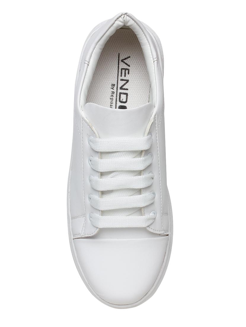 white lace-up sneakers - 16889979 - Zoom Image - 4
