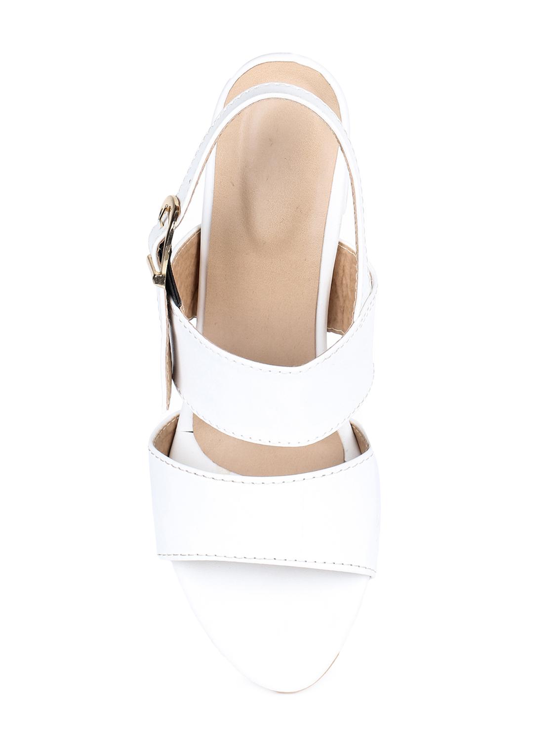 white back strap sandals - 16893692 - Zoom Image - 4