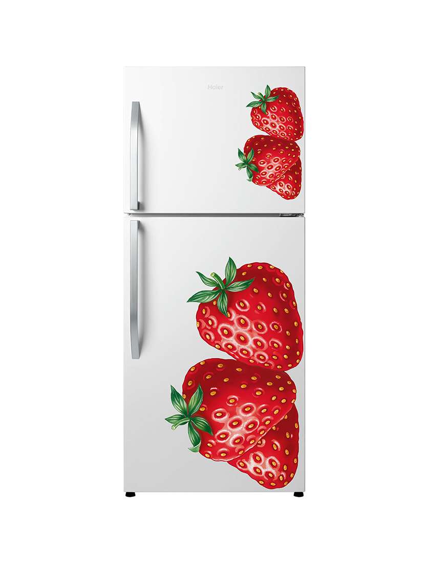 strawberry fridge wall sticker