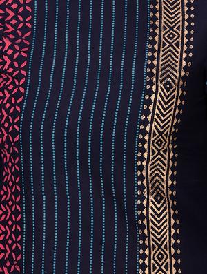 striped straight kurta - 16895190 - Standard Image - 4