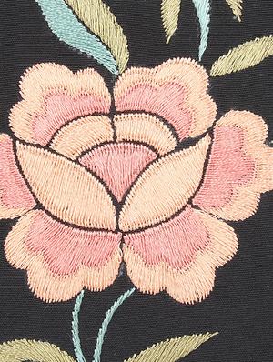 black silk ethnic clutch - 16902212 - Standard Image - 4