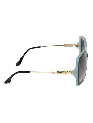 lof gold oversized full rim anti-reflective coating sunglasses for women - 16903567 - Standard Image - 4