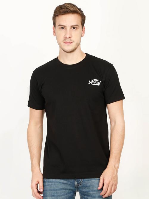 black solid t-shirt - 16903895 - Standard Image - 1