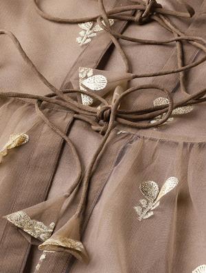 gold print kurta pant set - 16906866 - Standard Image - 4