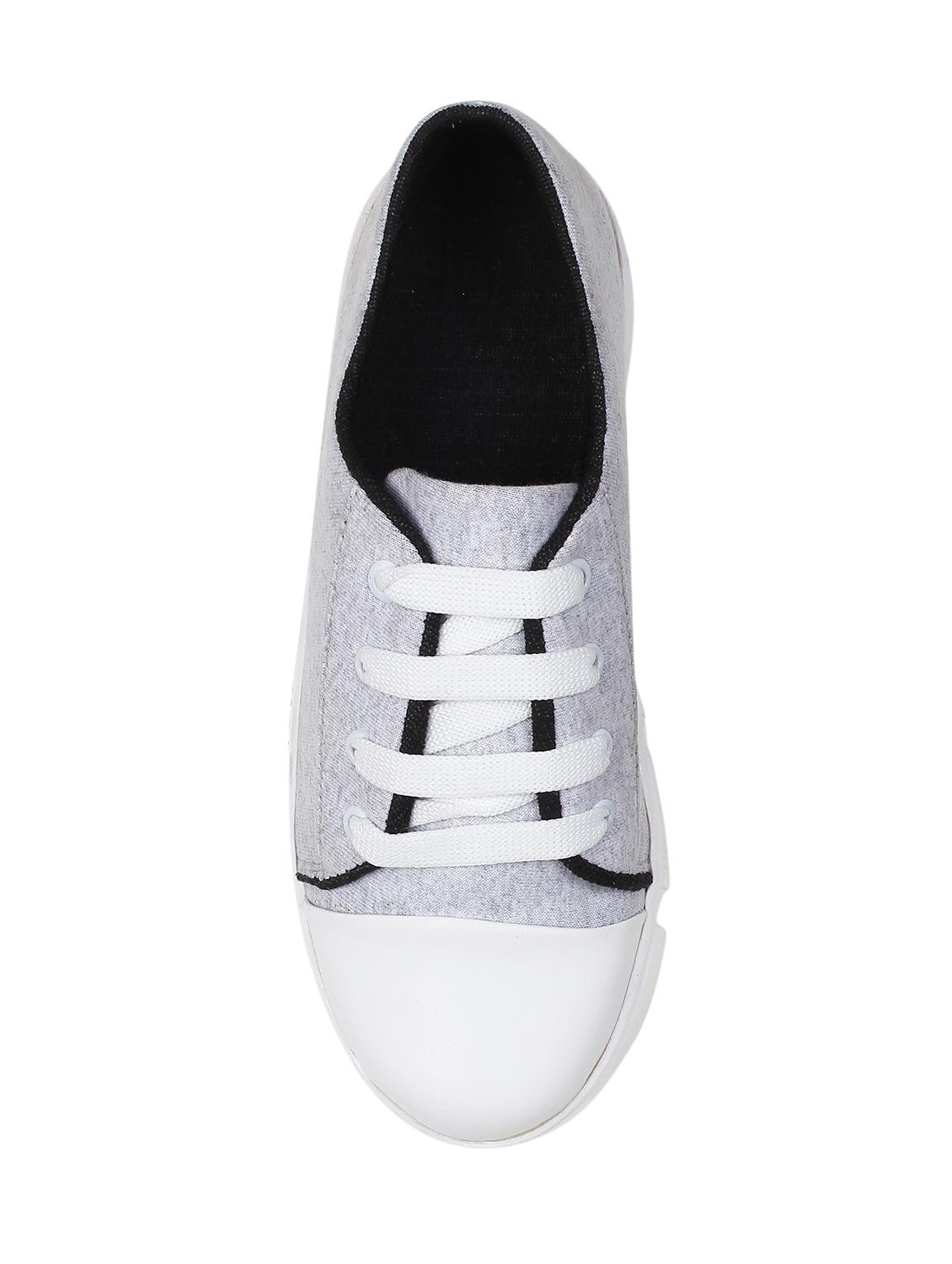 white lace-up sneakers - 16908014 - Zoom Image - 4