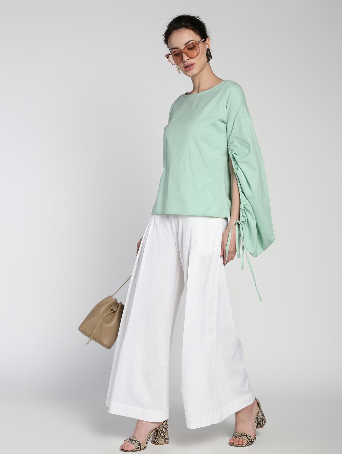 slit sleeves solid top - 16911297 - Zoom Image - 4