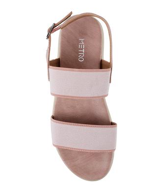 pink back strap sandals - 16911655 - Standard Image - 4