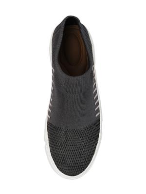 grey mesh slip on sports shoes - 16917847 - Standard Image - 4