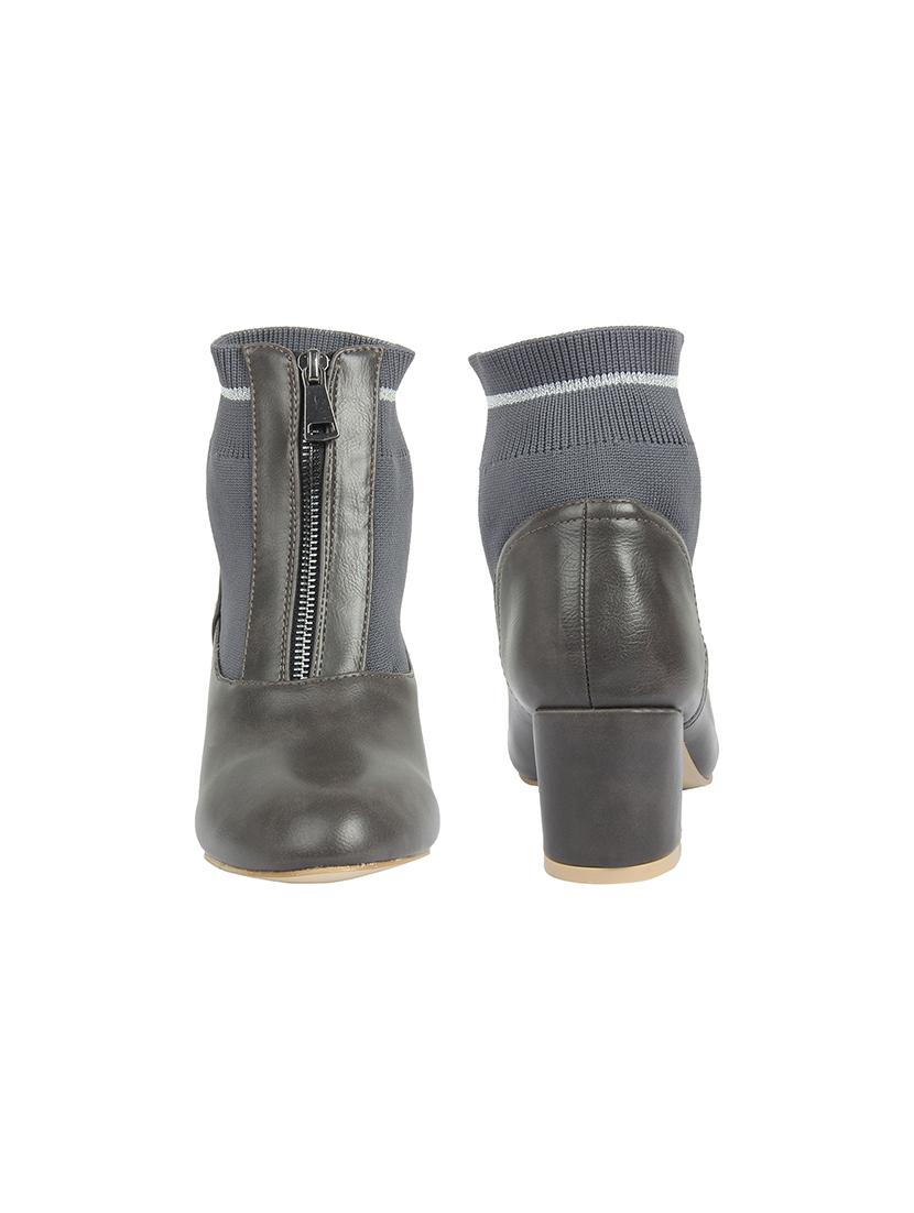 grey ankle boots - 16918099 - Zoom Image - 4