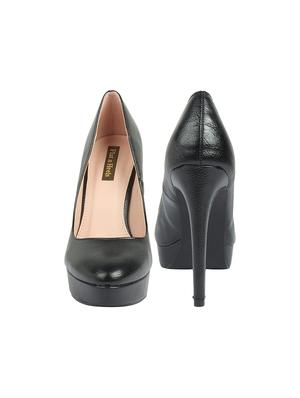black slip on pumps - 16918106 - Standard Image - 4