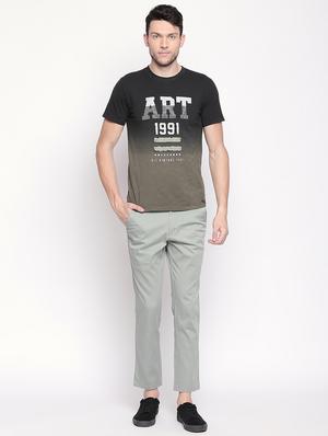 light green solid chinos - 16920600 - Standard Image - 4