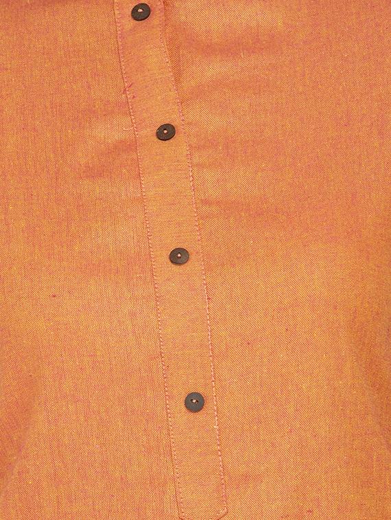 solid straight kurta - 16923475 - Zoom Image - 4