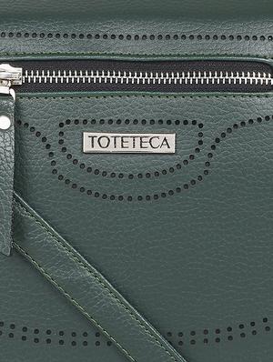 green leatherette (pu) regular sling bag - 16923916 - Standard Image - 4