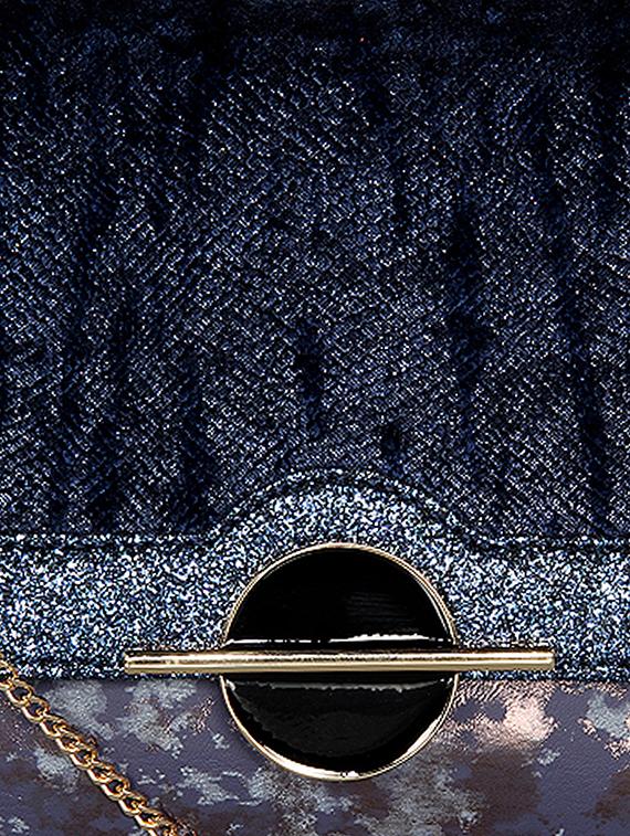 blue leatherette (pu) envelope clutch - 16928443 - Zoom Image - 4