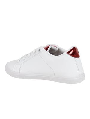 white lace-up sneakers - 16929501 - Standard Image - 4
