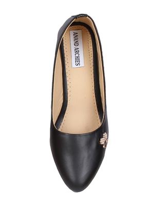 black slip on wedges - 16936800 - Standard Image - 4