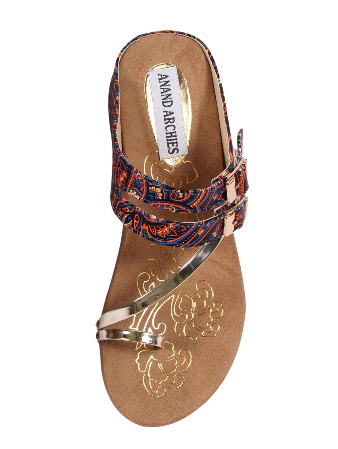 blue one toe wedges - 16936843 - Zoom Image - 4