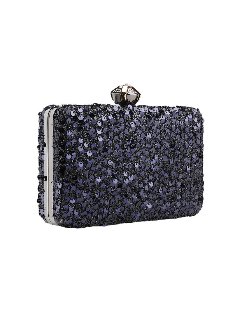 black metal box clutch - 16938765 - Zoom Image - 4