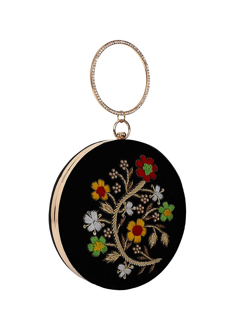 black velvet box clutch - 16939271 - Zoom Image - 4