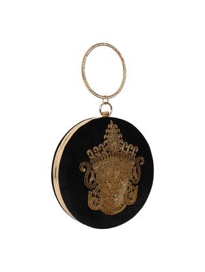 black velvet box clutch - 16939293 - Standard Image - 4