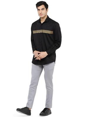 grey solid chinos - 16945238 - Standard Image - 4