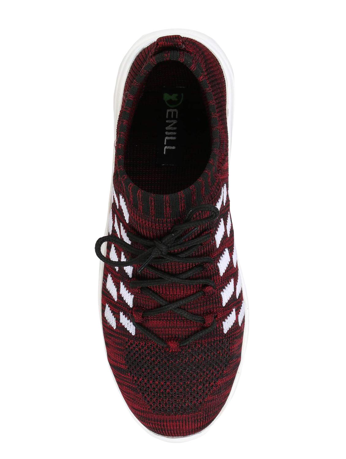 red lace-up sports shoes - 16947084 - Zoom Image - 4