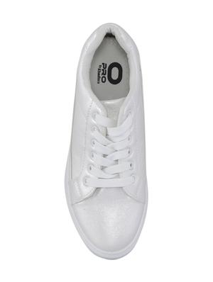 white lace up sneakers - 16947227 - Standard Image - 4